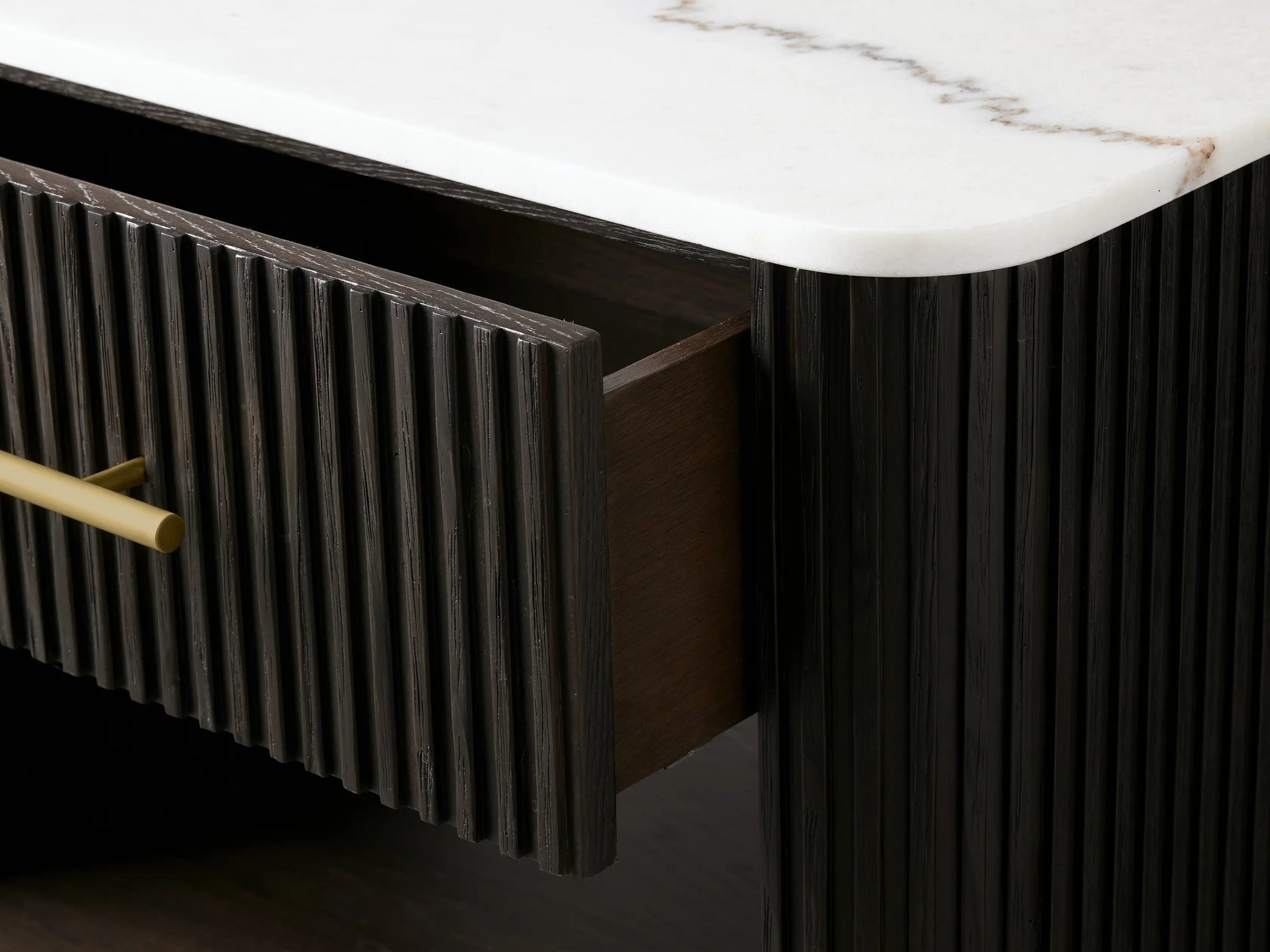 Filey Open Nightstand