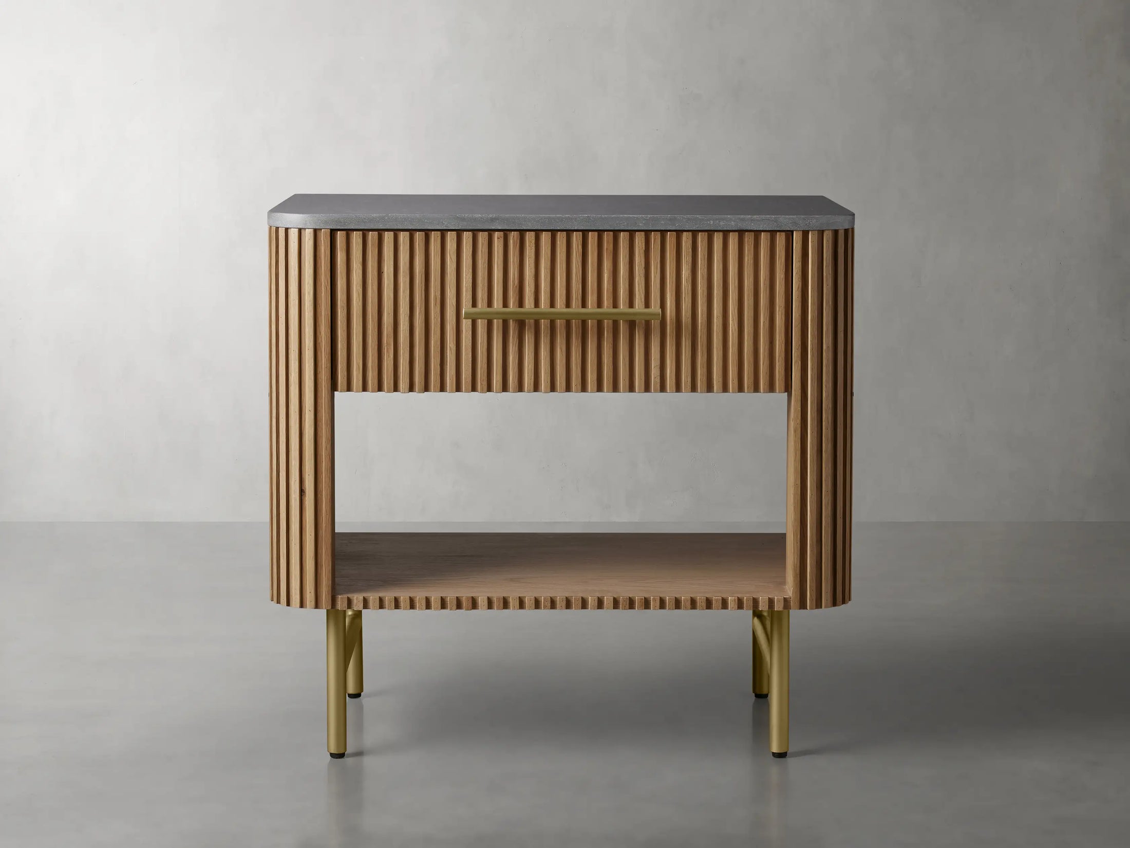 Filey Open Nightstand