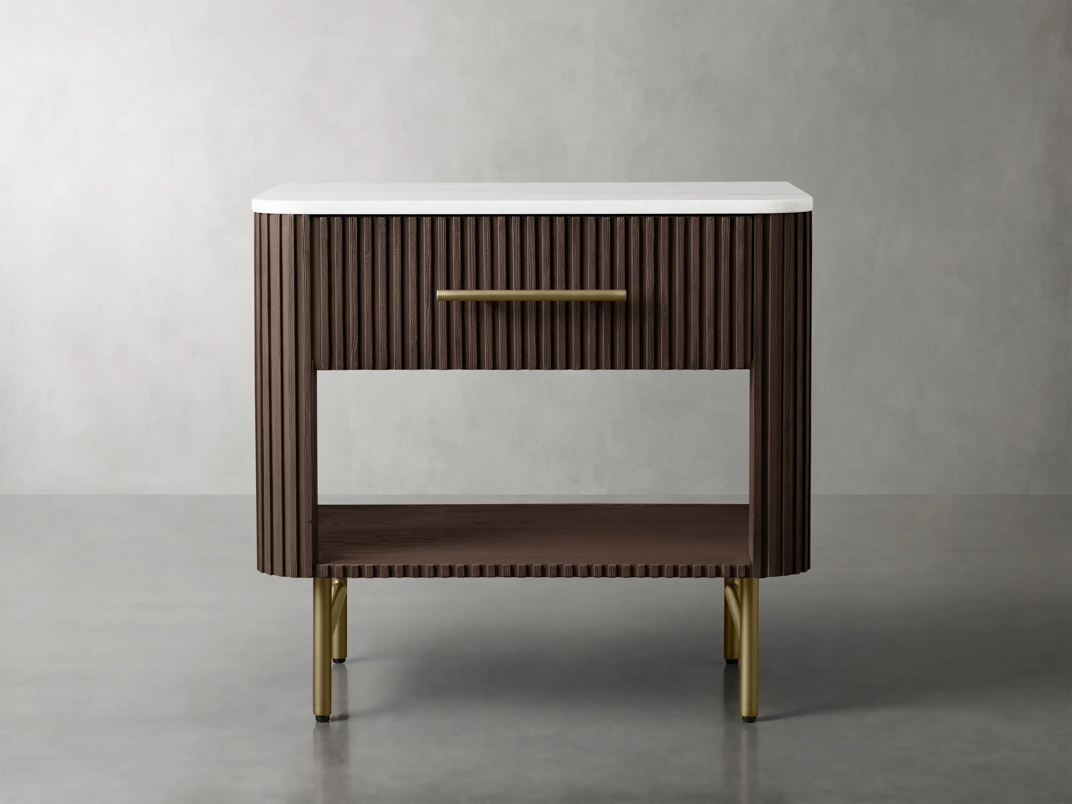 Filey Open Nightstand