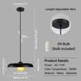 Load image into Gallery viewer, Alabaster Marble Black Lampshade Pendant Lights for All Rooms
