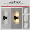 Load image into Gallery viewer, Alabaster 2 heads Wall Sconce for All Scene 13.9"
