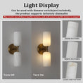 Load image into Gallery viewer, Alabaster 2 heads Wall Sconce for All Scene 13.9"
