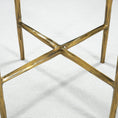 Load image into Gallery viewer, Thaddeus Marble Round Side Table 18"D
