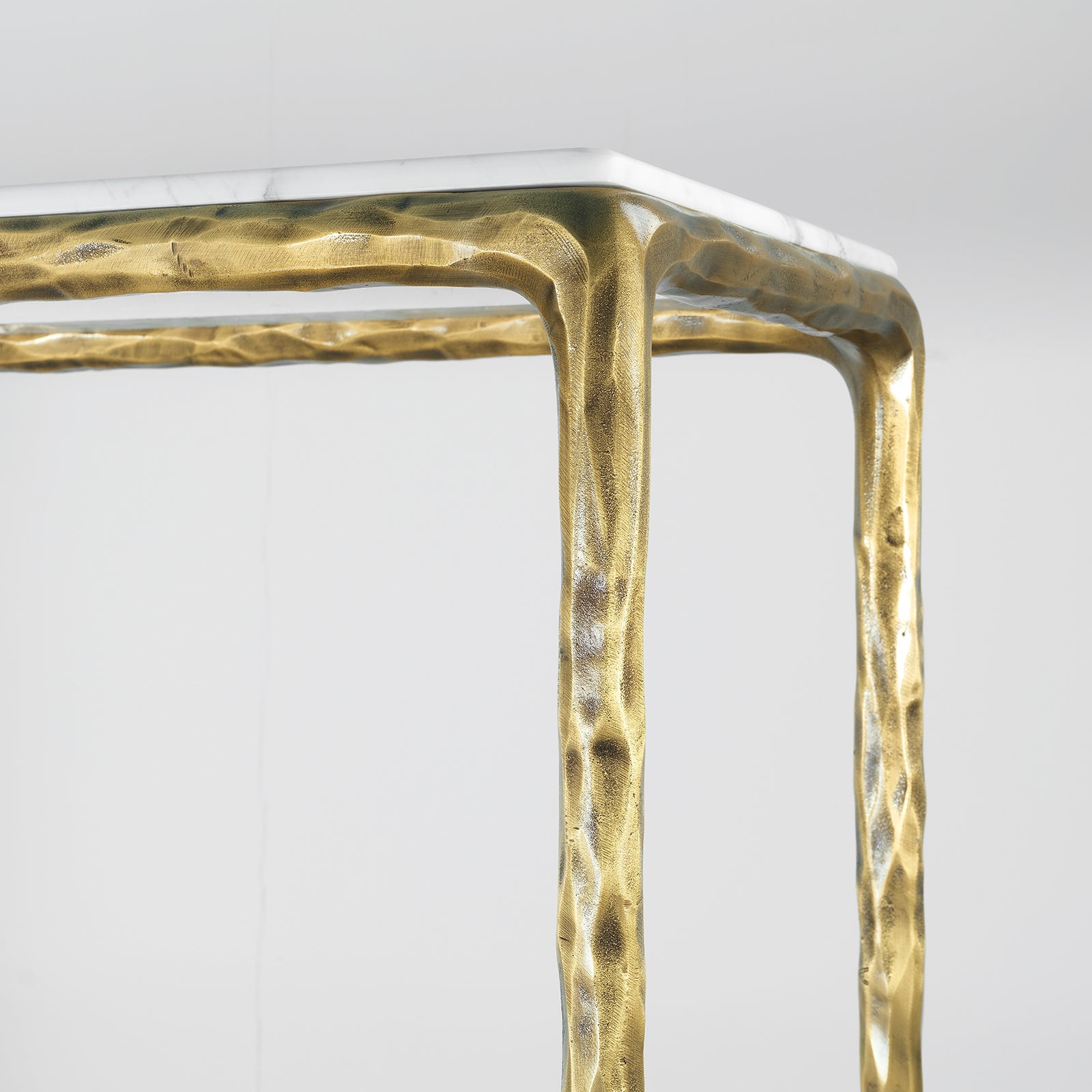 Tadeus Rectangle Marble Console Table