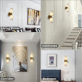 Load image into Gallery viewer, Alabaster 2 heads Wall Sconce for All Scene 13.9"
