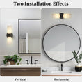 Load image into Gallery viewer, Alabaster 2 heads Wall Sconce for All Scene 13.9"
