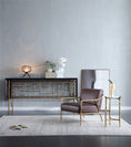 Load image into Gallery viewer, Thaddeus Metal Frame Rattan Console Table
