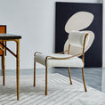 Load image into Gallery viewer, Thaddeus Retro Copper Iron Frame Armless Dining Chair

