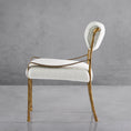 Load image into Gallery viewer, Thaddeus Retro Copper Iron Frame Armless Dining Chair
