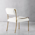 Load image into Gallery viewer, Thaddeus Retro Copper Iron Frame Armless Dining Chair
