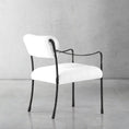Load image into Gallery viewer, Thaddeus Retro Copper Iron Frame Dining Chair
