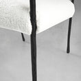 Load image into Gallery viewer, Thaddeus Retro Copper Iron Frame Dining Chair
