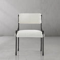 Load image into Gallery viewer, Thaddeus Retro Copper Iron Frame Armless Dining Chair
