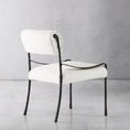 Load image into Gallery viewer, Thaddeus Retro Copper Iron Frame Armless Dining Chair
