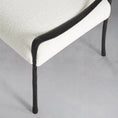 Load image into Gallery viewer, Thaddeus Retro Copper Iron Frame Armless Dining Chair
