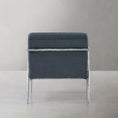 Load image into Gallery viewer, Thaddeus Retro Silver Iron Frame Track Armchair

