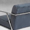 Load image into Gallery viewer, Thaddeus Retro Silver Iron Frame Track Armchair
