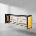 Load image into Gallery viewer, Thaddeus Metal Frame Rattan Console Table
