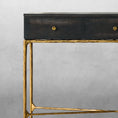 Load image into Gallery viewer, Thaddeus 3 Drawer Desk
