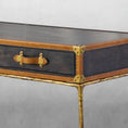 Load image into Gallery viewer, Thaddeus Vintage Leather Square Coffee Table
