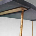 Load image into Gallery viewer, Thaddeus Vintage Style Metal Frame Dining Table
