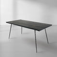 Load image into Gallery viewer, Thaddeus Vintage Style Metal Frame Dining Table
