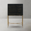 Load image into Gallery viewer, Thaddeus Metal Frame Rattan Side Cabinet
