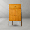Load image into Gallery viewer, Tadeus Metal Frame Rattan Side Cabinet
