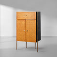 Load image into Gallery viewer, Thaddeus Metal Frame Rattan Side Cabinet
