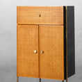 Load image into Gallery viewer, Tadeus Metal Frame Rattan Side Cabinet
