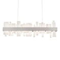 Load image into Gallery viewer, Acro 46in LED Linear Alabaster Chandelier
