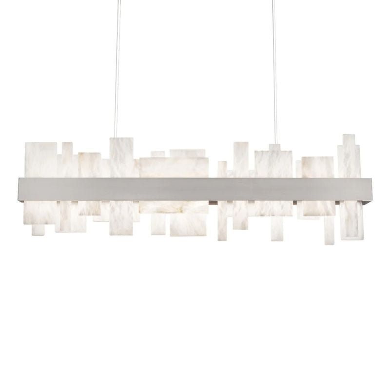 Acro 46in LED Linear Alabaster Chandelier