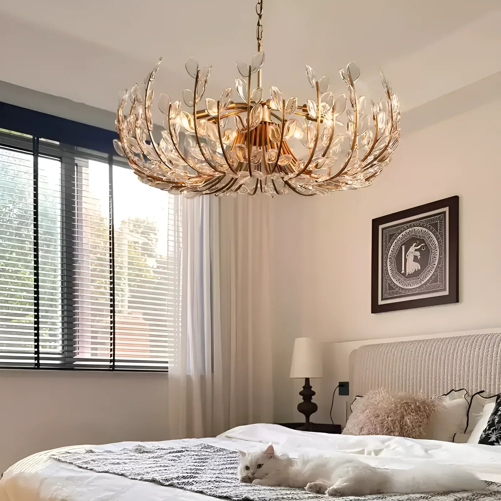 Welar 6 Light Chandelier 26"