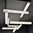 Load image into Gallery viewer, Alabaster Cylindrical Chandelier 47"
