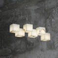 Load image into Gallery viewer, Alabaster Cubic Rectangular Pendant
