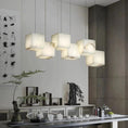 Load image into Gallery viewer, Alabaster Cubic Rectangular Pendant
