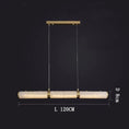 Load image into Gallery viewer, Alabaster Cylindrical Chandelier
