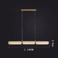 Load image into Gallery viewer, Alabaster Cylindrical Chandelier
