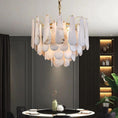 Load image into Gallery viewer, Alabaster Feathery Chandelier
