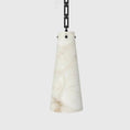 Load image into Gallery viewer, Alabaster Modern 5-Light Marble Chandelier
