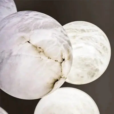 Alabaster Moon Chandelier