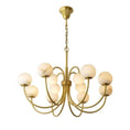 Load image into Gallery viewer, Alabaster Radial Chandelier
