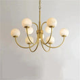 Load image into Gallery viewer, Alabaster Radial Chandelier
