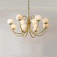 Load image into Gallery viewer, Alabaster Radial Chandelier
