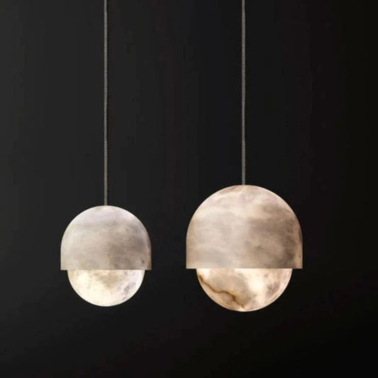 Alabaster Yoka Pendant