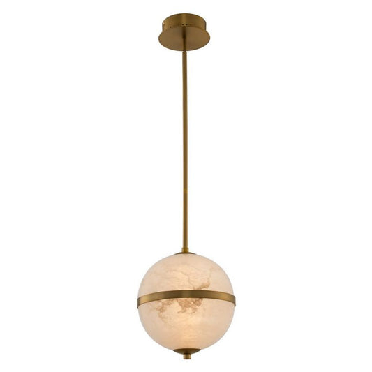 Alabaster Canter LED Mini Pendant