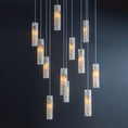 Load image into Gallery viewer, Alabaster Deco 12-Light Cluster Chandelier
