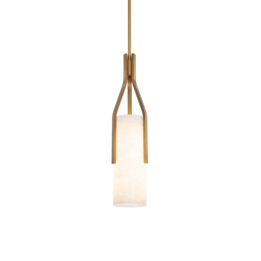 Alabaster Firen 22in LED Pendant