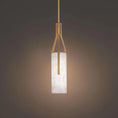 Load image into Gallery viewer, Alabaster Firen 22in LED Pendant

