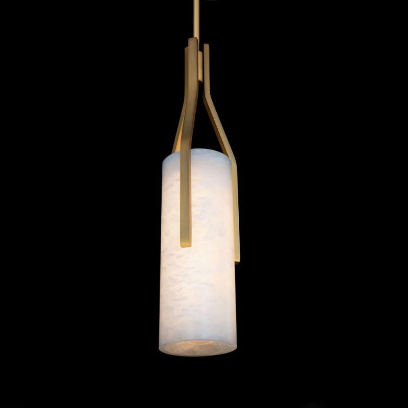 Alabaster Firen 22in LED Pendant